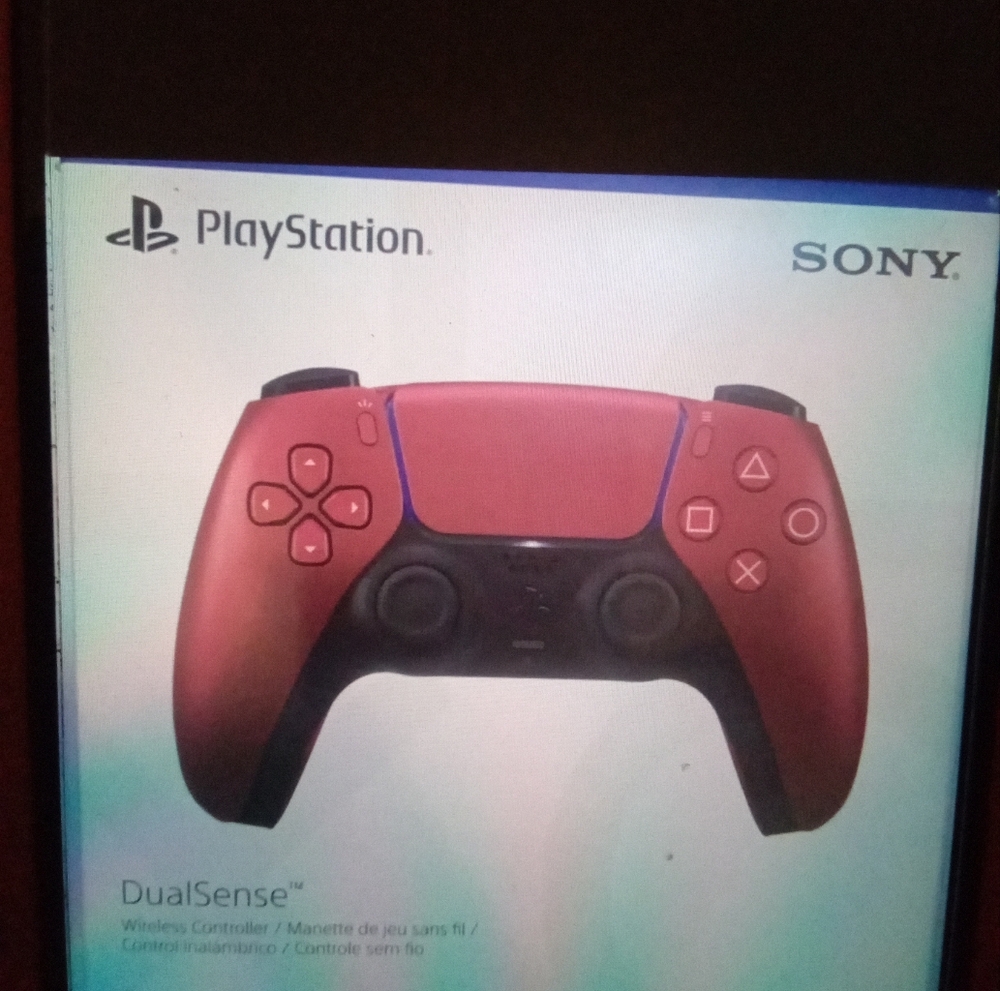 Sony Red and Black DualSense Controller for PS5